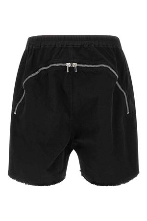 Black cotton canvas Bermuda shorts RICK OWENS DRKSHDW | DU01F4383CVS09